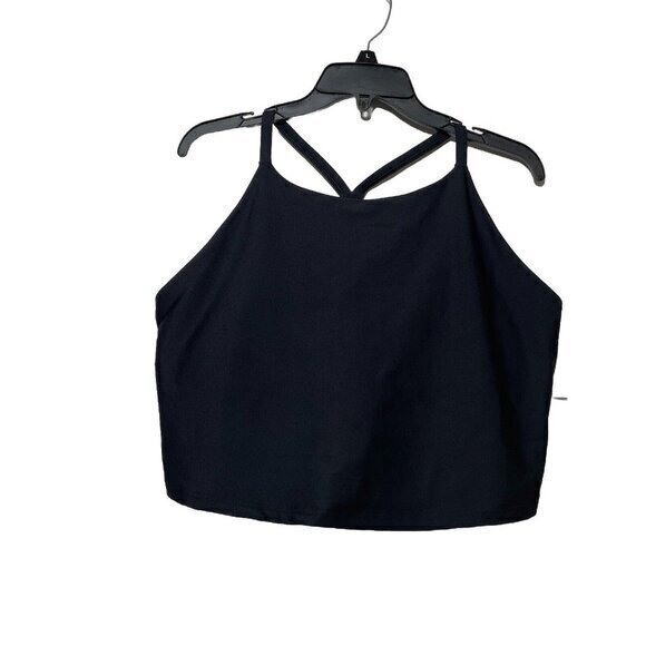 Old Navy Active Light Support PowerSoft Sports Bra Black Plus Size XXL … - Picture 3 of 6
